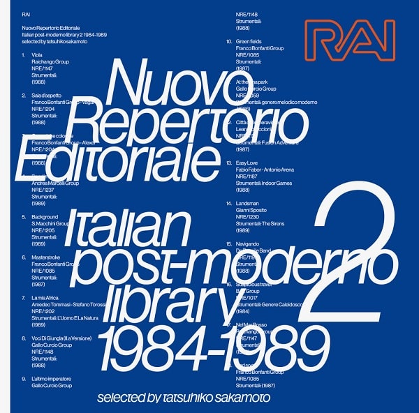 TATSUHIKO SAKAMOTO / サカモトタツヒコ / NUOVO REPERTORIO EDITORIALE ITALIAN POST-MODERNO LIBRARY 2 1984-1989