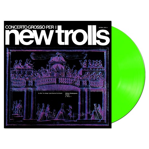 NEW TROLLS / ニュー・トロルス / CONCERTO GROSSO: LIMITED EDITION CLEAR GREEN COLOURED VINYL - 180g LIMITED VINYL