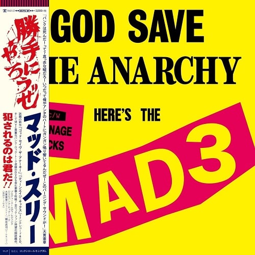 MAD3 / GOD SAVE THE ANARCHY (7inch Single Record+CD+DVD)(2nd Press)