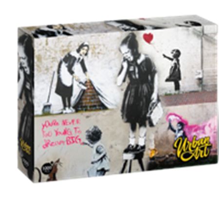 BANKSY / BANKSY GIRL ON A STOOL (1000PC) PUZZLE