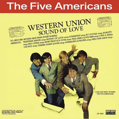 FIVE AMERICANS / ファイヴ・アメリカンズ / WESTERN UNION [LP]
