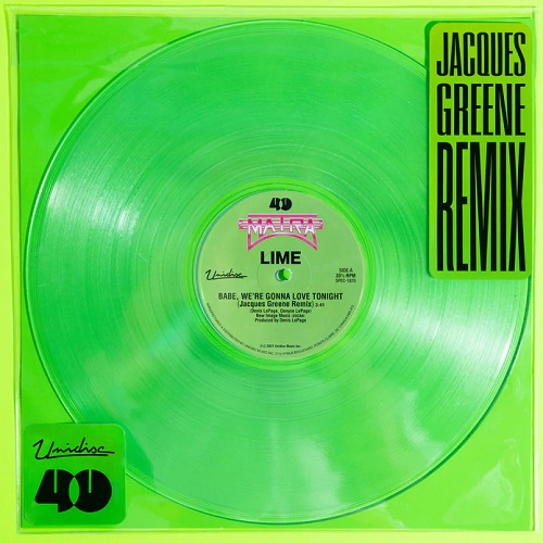 LIME / ライム / BABE, WE'RE GONNA LOVE TONIGHT (JACQUES GREENE REMIX) (LTD.180G COLOR VINYL 12")