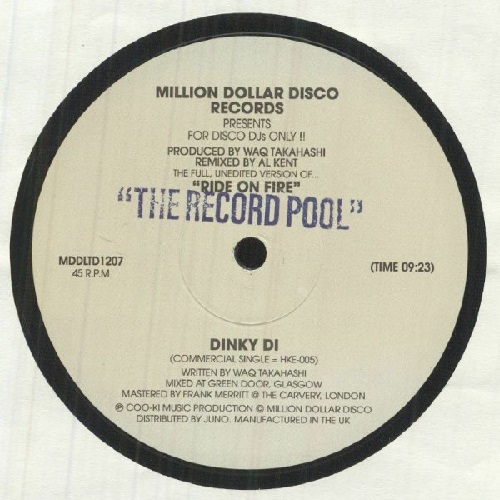 DINKY-DI / RIDE ON FIRE (DISCO MIX) (12")