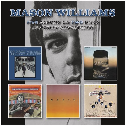 MASON WILLIAMS / メイソン・ウィリアムズ / THE MASON WILLIAMS PHONOGRAPH RECORD / THE MASON WILLIAMS EAR SHOW / MUSIC BY MASON WILLIAMS / HAND MADE / SHAREPICKERS (2CD)