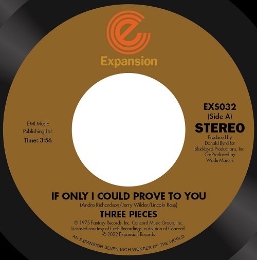 3 PIECES / スリーピーセズ / IF ONLY I COULD PROVE TO YOU / I NEED YOU GIRL (7")