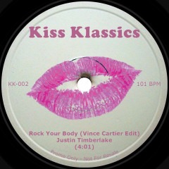 JUSTIN TIMBERLAKE / ジャスティン・ティンバーレイク / ROCK YOUR BODY (VINCE CARTIER EDIT)  7"