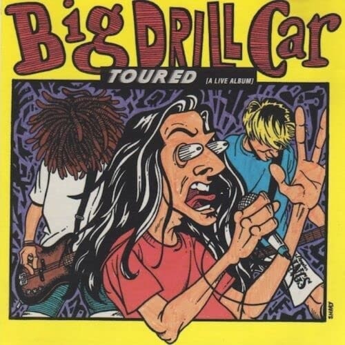 BIG DRILL CAR / ビッグドリルカー / TOURED - A LIVE ALBUM (LP)