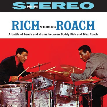 BUDDY RICH & MAX ROACH / バディ・リッチ&マックス・ローチ / Rich Versus Roach (LP)