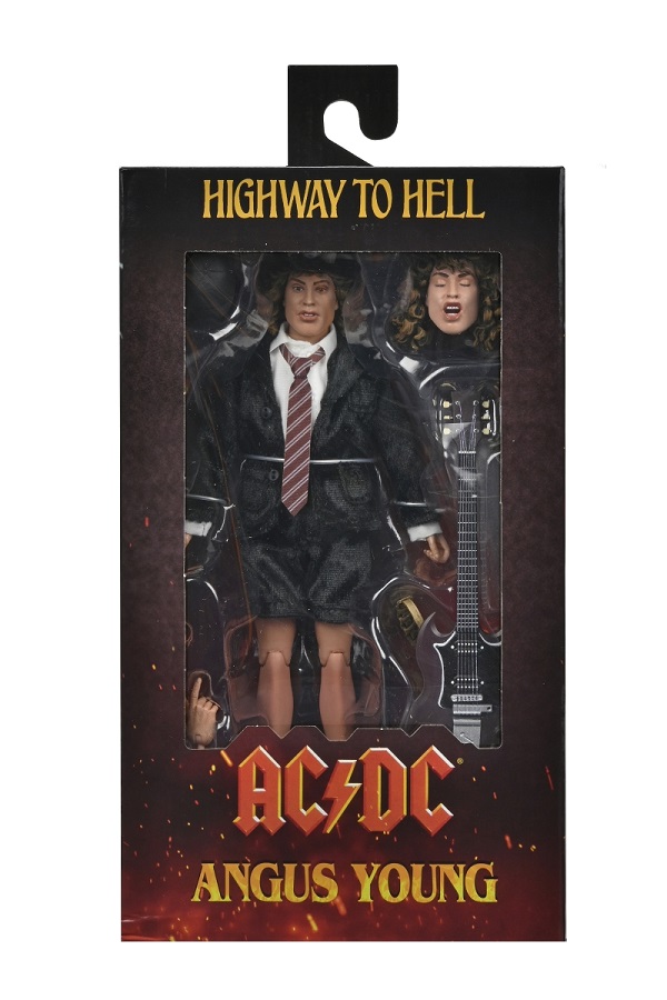 AC/DC / エーシー・ディーシー / AC/DC アンガス・ヤング 8インチ アクションドール Highway to Hell ver