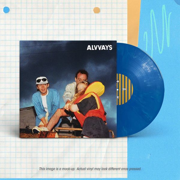 ALVVAYS / オールウェイズ / BLUE REV (Marbled Blue Vinyl)