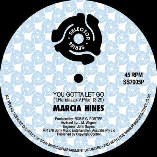 MARCIA HINES / マーシャ・ハインズ / YOU GOTTA LET GO / DON'T LET THE GRASS GROW (7")