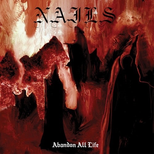 NAILS / ネイルズ / ABANDON ALL LIFE (LP/RED VINYL)