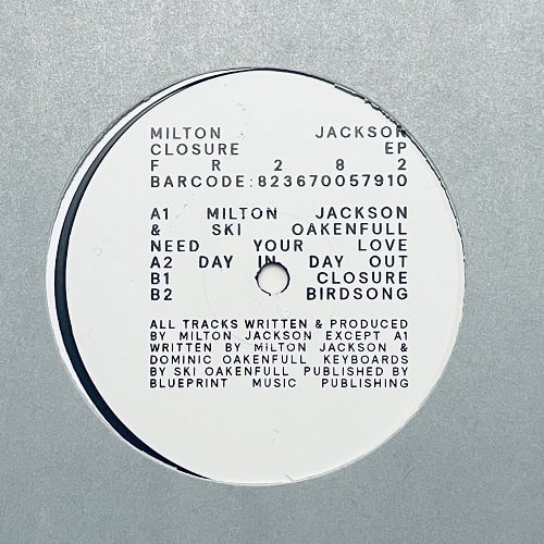 MILTON JACKSON / CLOSURE EP