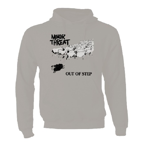 MINOR THREAT / L/OUT OF STEP HOODIE