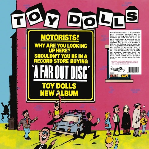 TOY DOLLS / トイ・ドールズ / A FAR OUT DISC (LP)