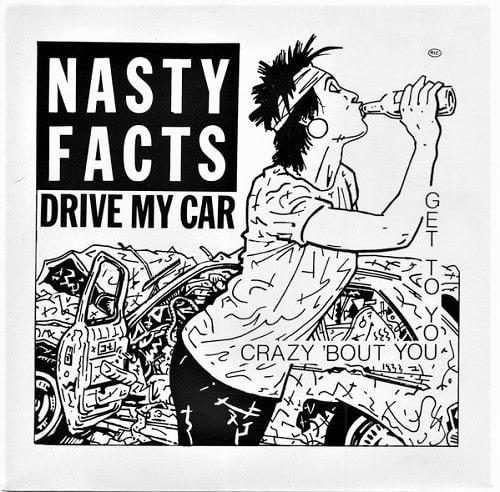 NASTYFACTS / ナスティーファクツ / DRIVE MY CAR (LP/BLUE VINYL)