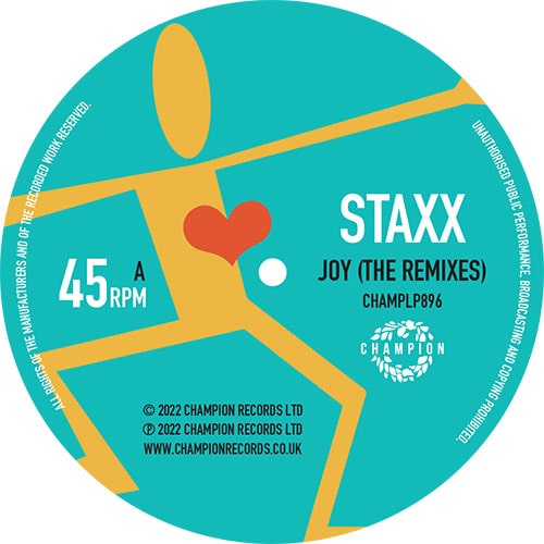 STAXX / JOY (THE REMIXES)