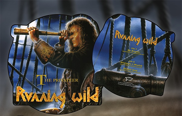 RUNNING WILD / ランニング・ワイルド / THE PRIVATEER(SHAPED PICTURE DISC)