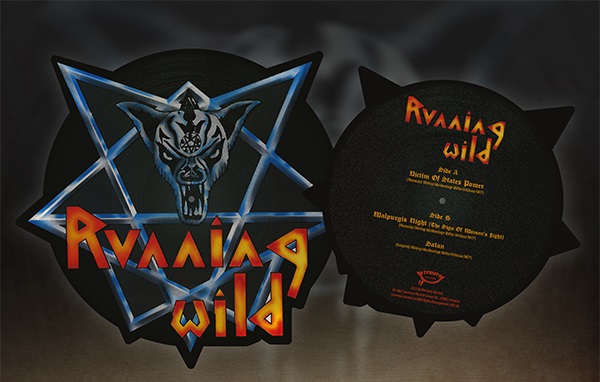 RUNNING WILD / ランニング・ワイルド / VICTIM OF STATES POWER(SHAPED PICTURE DISC)