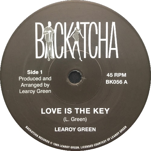 LEAROY GREEN / LOVE IS THE KEY (7")