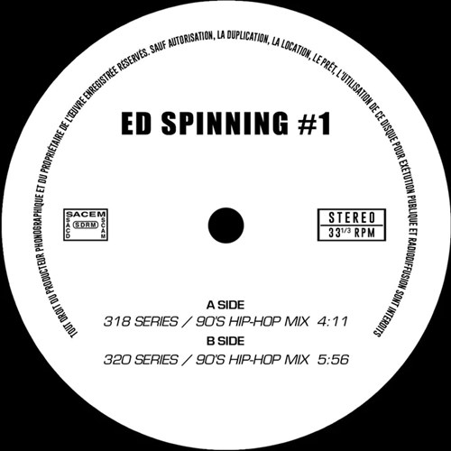 V.A. (BEATSQUEEZE RECORDS) / ED SPINNING #1 7"