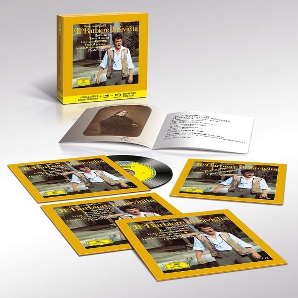 CLAUDIO ABBADO / クラウディオ・アバド / ROSSINI: IL BARBIERE DI SIVIGLIA (CD+BDA+DVD)