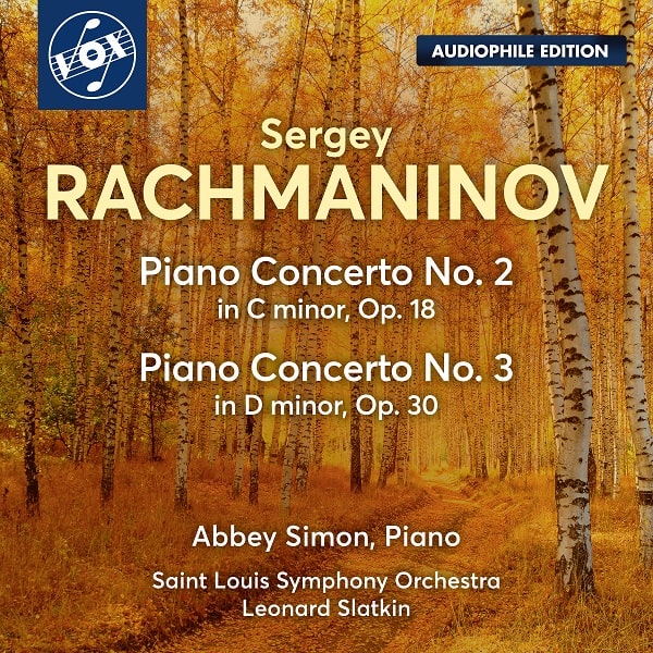 ABBEY SIMON / アビー・サイモン / RACHMANINOV: PIANO CONCERTOS NOS.2 & 3