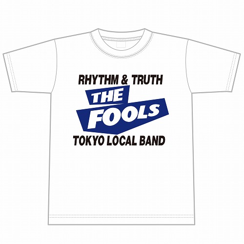 THE FOOLS / ザ・フールズ / M / WHITE / TSHIRTS(ROCK IN TOKYO POPUP SHOP)