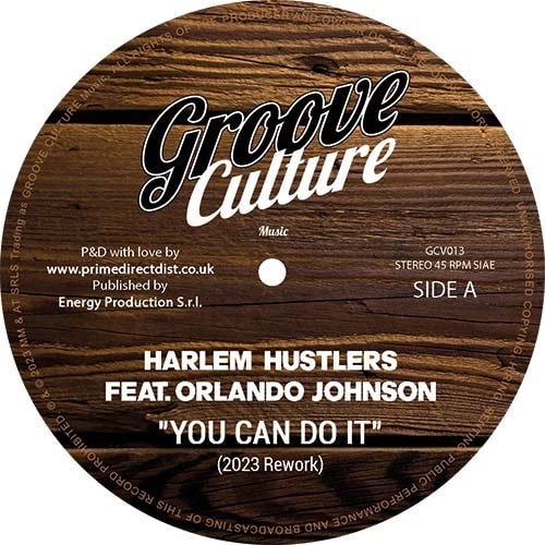 HARLEM HUSTLERS FEAT. ORLANDO JOHNSON / YOU CAN DO IT