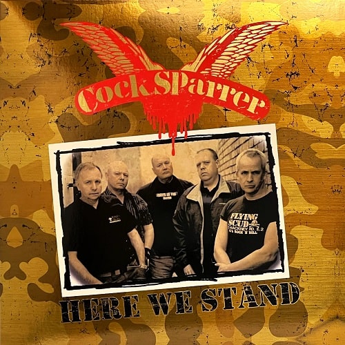 COCK SPARRER / コック・スパラー / HERE WE STAND (LP)