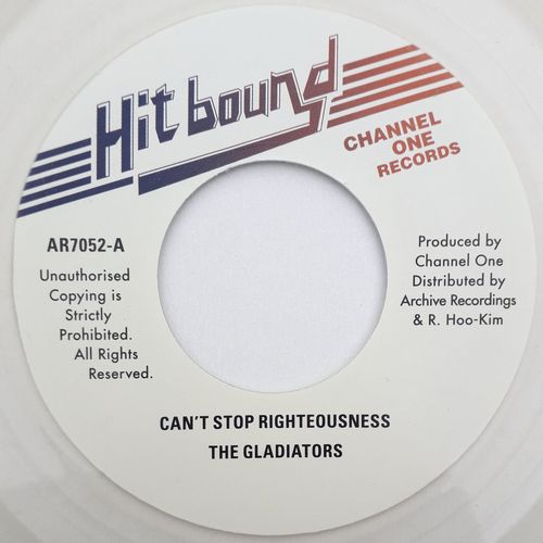 GLADIATORS (REGGAE) / グラディエイターズ / CAN'T STOP RIGHTEOUSNESS