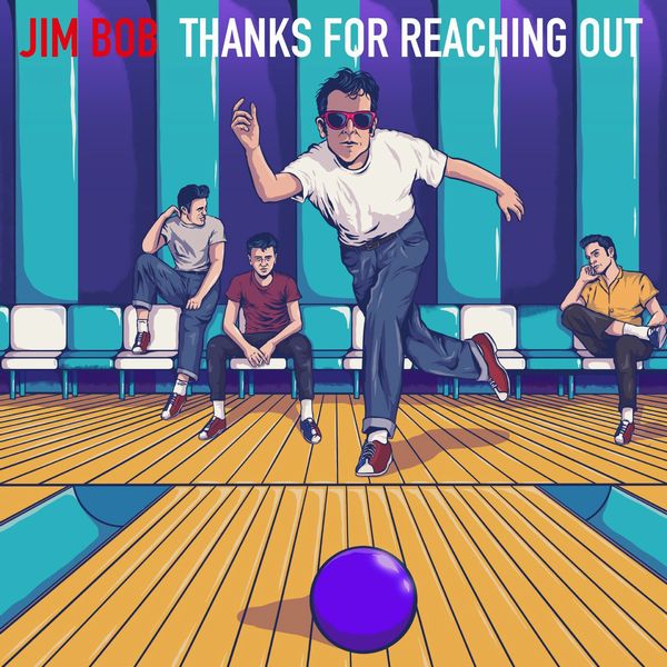 JIM BOB / ジム・ボブ / THANKS FOR REACHING OUT  PURPLE VINYL EDITION WITH 2024 CALENDAR