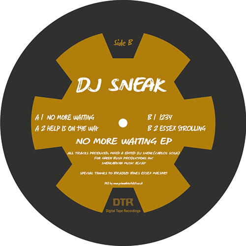 DJ SNEAK / DJスニーク / NO MORE WAITING EP