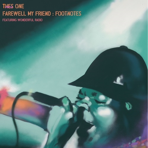 THES ONE / テス・ワン / FAREWELL, MY FRIEND : FOOTNOTES "LP"(COLOR VINYL : 2 COLOR SWIRL GREEN AND DEEP PURPLE WITH ORANGE SPLATTER)