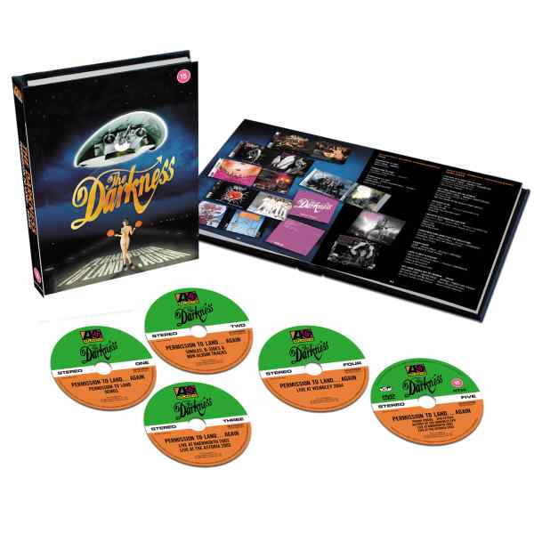 THE DARKNESS (from UK) / ザ・ダークネス / PERMISSION TO LAND... AGAIN (20TH ANNIVERSARY BOX SET) [4CD+DVD]