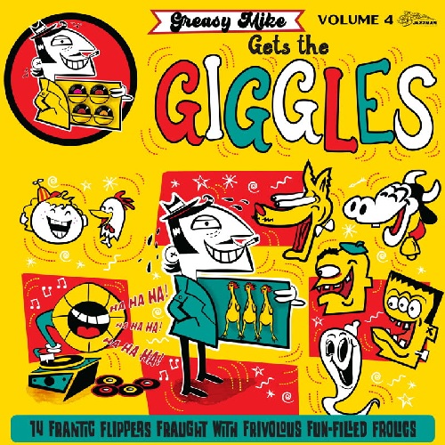 V.A. (GREASY MIKE) / オムニバス / GREASY MIKE GETS THE GIGGLES (LP)