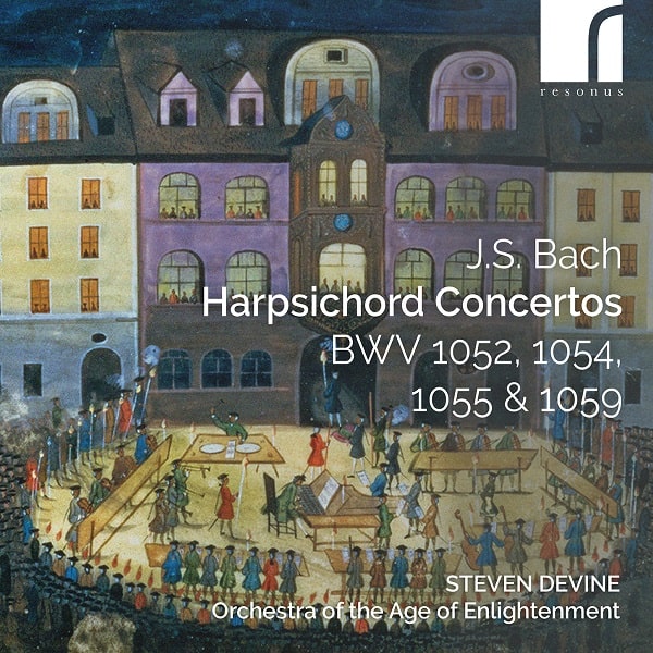 STEVEN DEVINE / スティーヴン・デヴァイン / BACH:HARPSICHORD CONCERTOS BWV.1052,1054,1055&1059