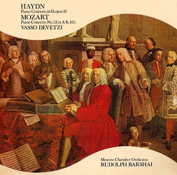 VASSO DEVETZI / ヴァッソ・デヴェッツィ / ハイドン:ピアノ協奏曲ニ短調/モーツァルト(CD-R)