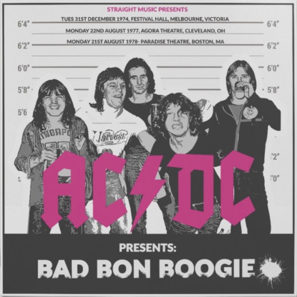 AC/DC / エーシー・ディーシー / BAD BON BOOGIE / バッド・ボン・ブギ
