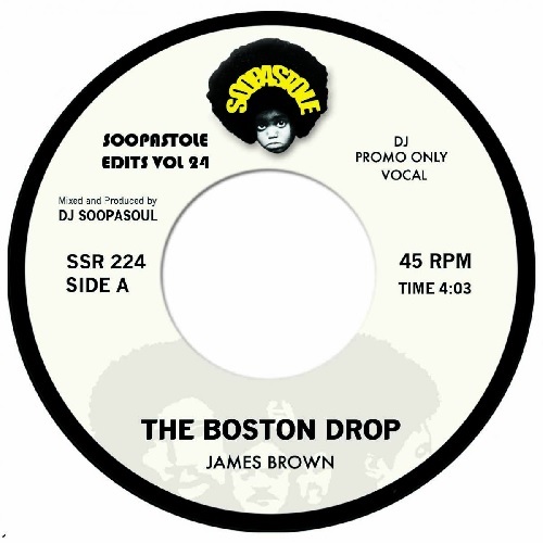 JAMES BROWN / ジェームス・ブラウン / THE BOSTON DROP (7")