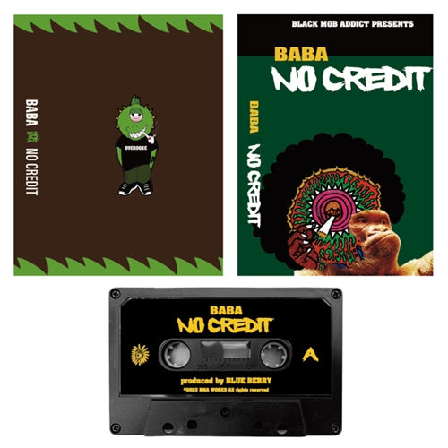 BABA a.k.a. "BB"SHOT (SKUNK HEADS / THINK TANK) / NO CREDIT "CASSETTE TAPE"