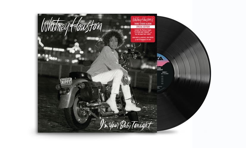 WHITNEY HOUSTON / ホイットニー・ヒューストン / I'M YOUR BABY TONIGHT "LP"