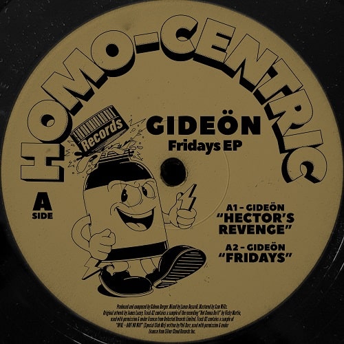 GIDEON (HOUSE) / FRIDAYS EP