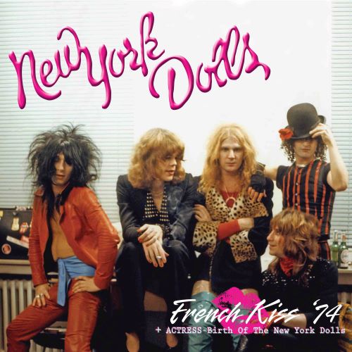 NEW YORK DOLLS / ニューヨーク・ドールズ / FRENCH KISS '74 + ACTRESS - BIRTH OF THE NEW YORK DOLLS (PINK/BLACK SPLATTER LP)
