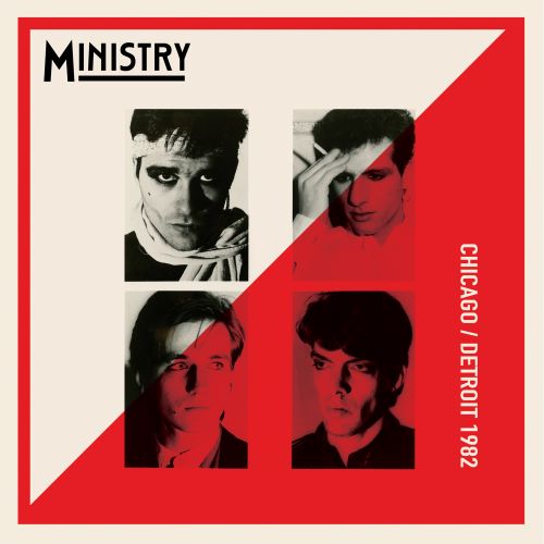 MINISTRY / ミニストリー / CHICAGO/DETROIT 1982 [RED MARBLE VINYL]