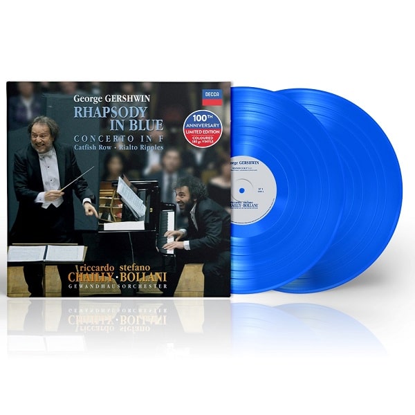 RICCARDO CHAILLY / リッカルド・シャイー / GERSHWIN: RHAPSODY IN BLUE (2 BLUE LP)