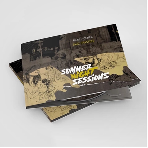BENEFICENCE & JAZZ SPASTIKS / SUMMER NIGHT SESSIONS "CD" (DIGIPAK)