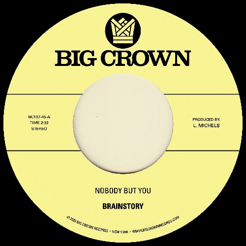 BRAINSTORY / ブレインストーリー / NOBODY BUT YOU / GIFT OF LIFE (7")