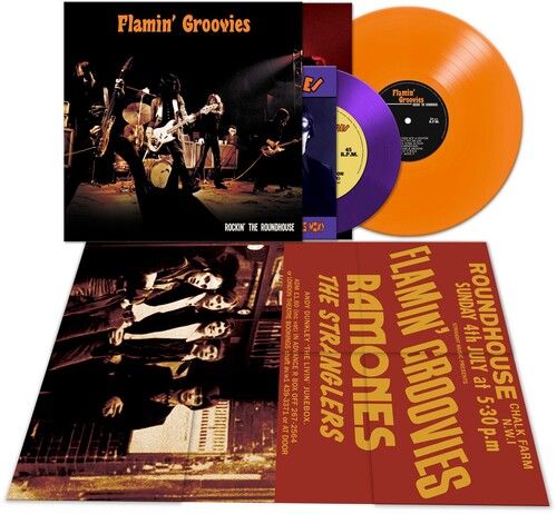 FLAMIN' GROOVIES / フレイミン・グルーヴィーズ / ROCKIN' THE ROUNDHOUSE (COLOUR LP + 7")