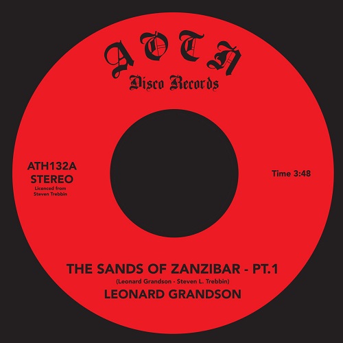 LEONARD GRANDSON / THE SANDS OF ZANZIBAR (7")